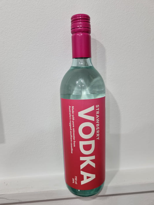 Strawberry Flavoured Vodka 750ml