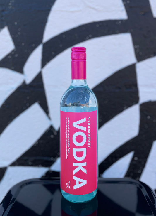 Strawberry Flavoured Vodka 750ml